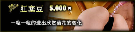 肛塞豆 5,000円